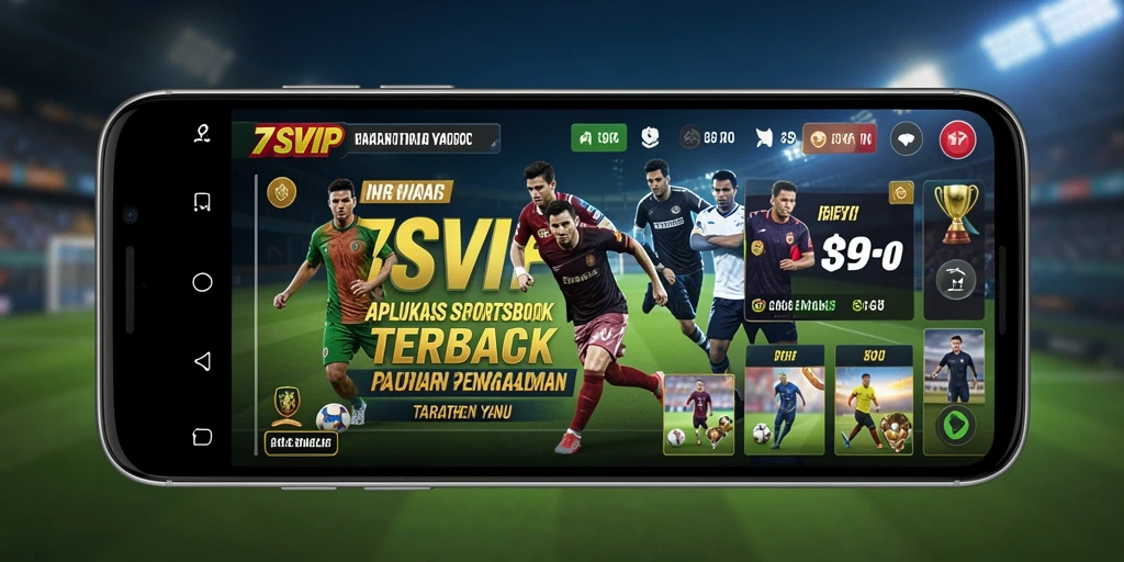 Tampilan gameplay Sportsbook di aplikasi 7SVIP yang menarik dan interaktif.