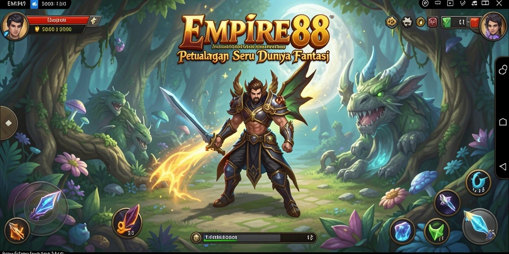 Screenshot gameplay EMPIRE88 menunjukkan aksi penuh petualangan.