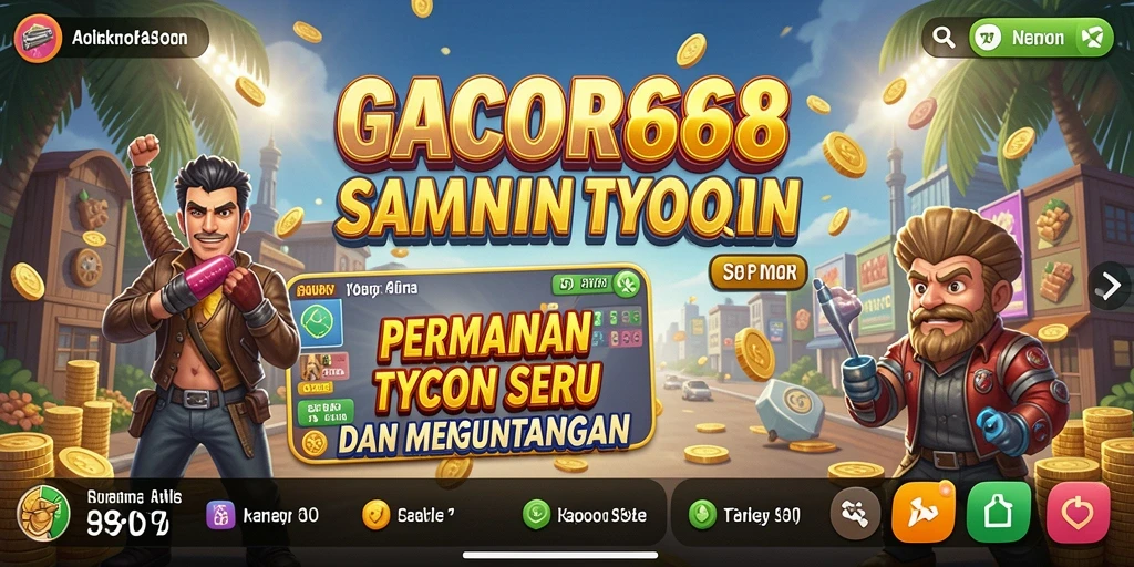 Tangkapan layar gameplay GACOR668 yang seru dan interaktif.