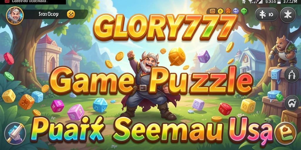 Tampilan gameplay GLORY777 yang seru dan penuh warna.