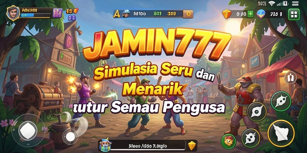 Tampilan gameplay yang mendebarkan di <strong>JAMIN777</strong> dengan berbagai karakter dan misi menarik.