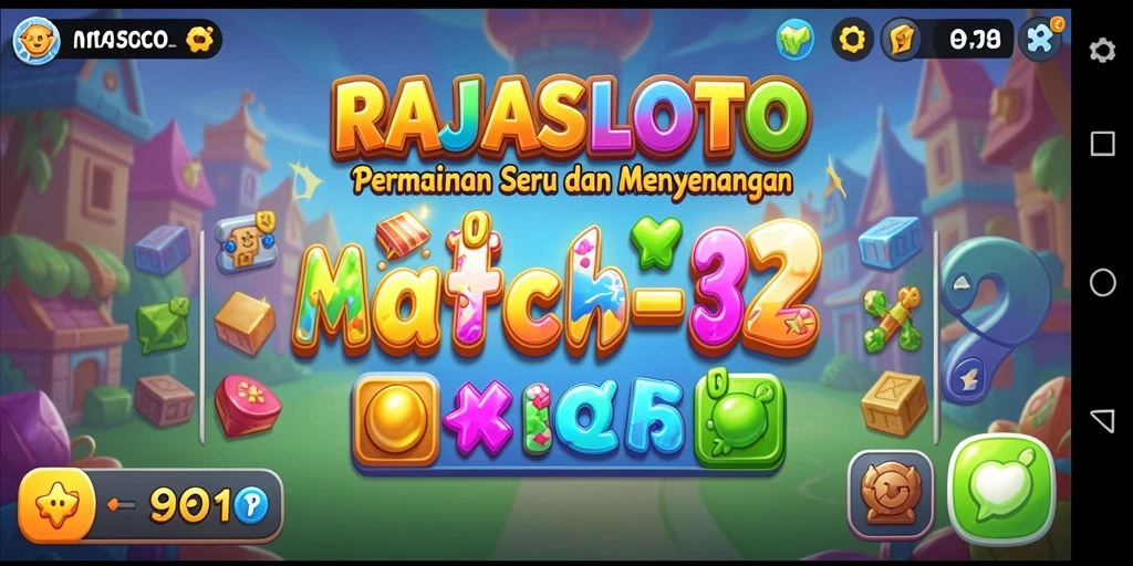 Gameplay seru dengan momen mencocokkan item di RAJASLOTO.