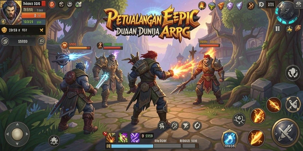 Tampilan menarik dari gameplay S9S9 yang epik dan penuh aksi.