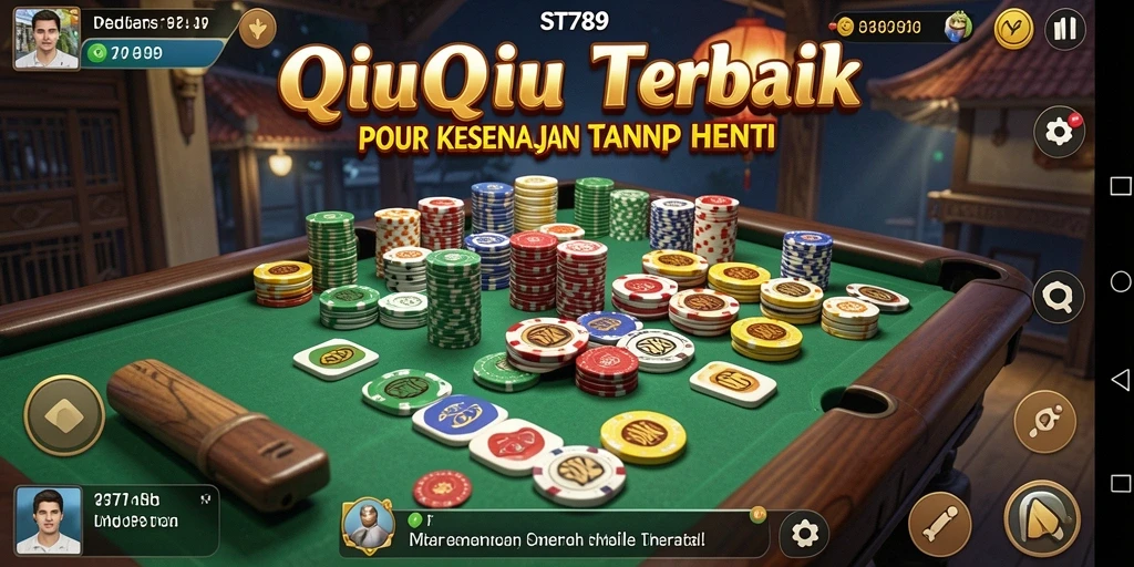 Screenshot <strong>ST789</strong> menunjukkan suasana gameplay QiuQiu yang mendebarkan.