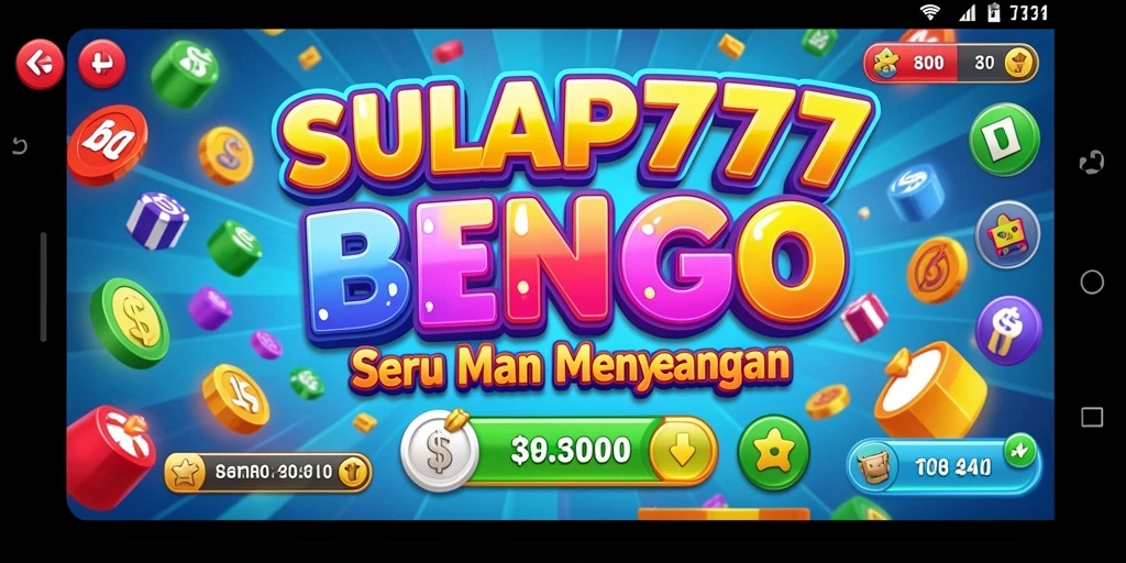 Tampilan gameplay SULAP777 yang seru dan interaktif untuk bingo.