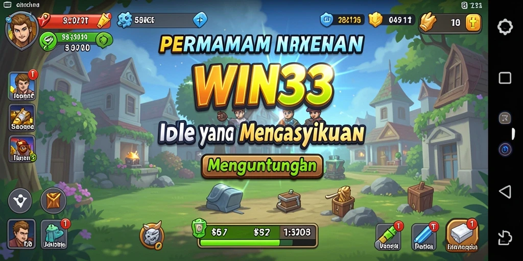 Tampilan menarik dari gameplay WIN33 yang asyik.