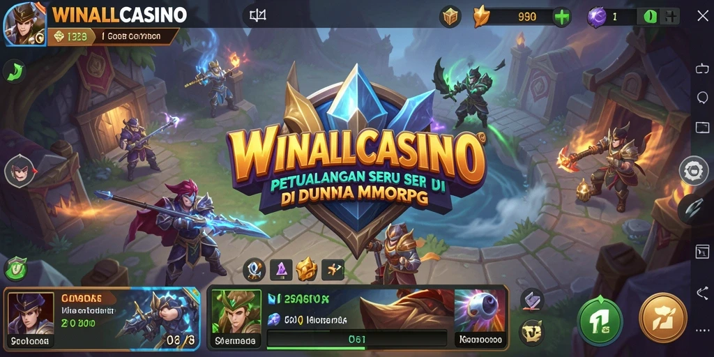 Tampilan gameplay yang menarik dalam WINALLCASINO dengan grafis menawan.