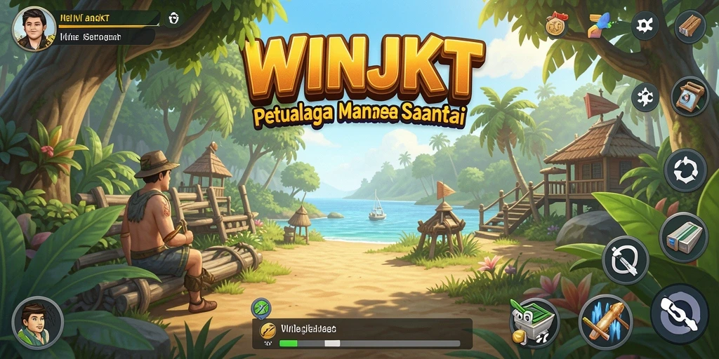 Menampilkan gameplay santai dan menyenangkan dari WINJKT.