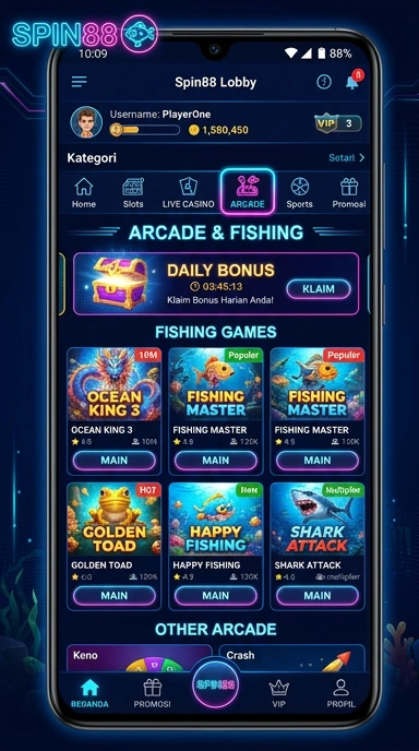 Fitur keamanan yang handal di aplikasi spin88 menjamin pengalaman unduh yang nyaman.